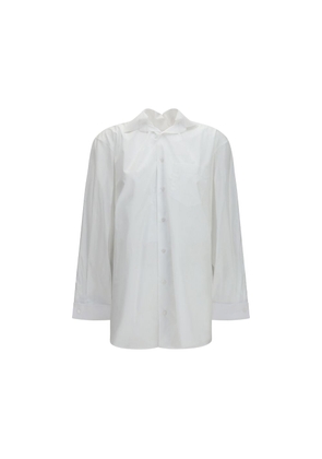 ALAINPAUL White Cotton Shirt - M
