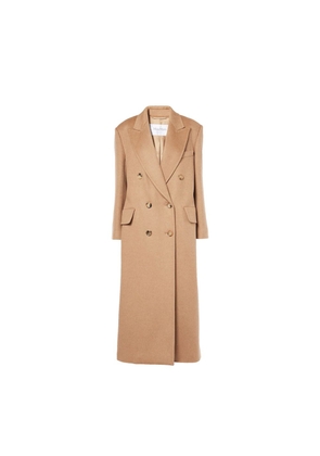 Max Mara Brown Virgin Wool Coat - 40