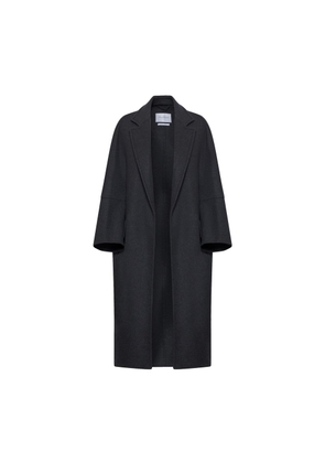 Max Mara Gray Cashmere Coat - 36