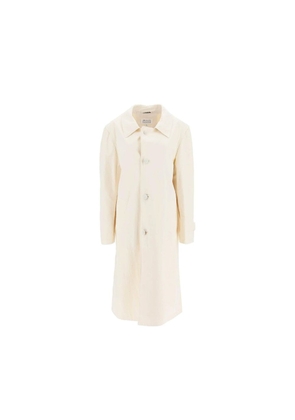 Maison Margiela White Cotton Coat - 40