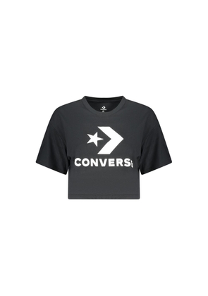 Converse Black Cotton Sportswear - XS