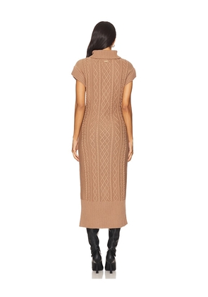 Cleobella Shana Midi Dress in Tan. Size S. Also in XS.