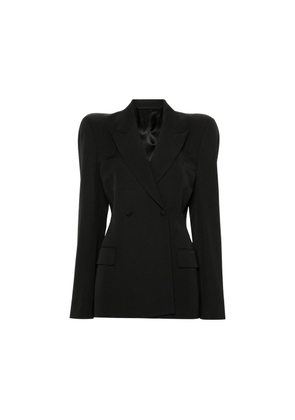 Balenciaga Black Wool Blazer - 42