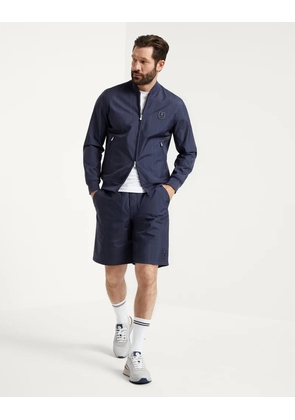 Brunello Cucinelli Blue Polyester Sweatshirt - XS