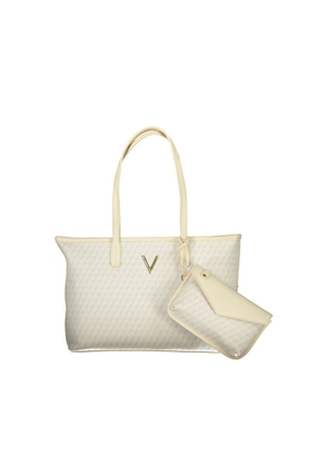 Mario Valentino Beige Polyethylene Handbag