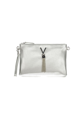 Mario Valentino Gray Polyethylene Handbag