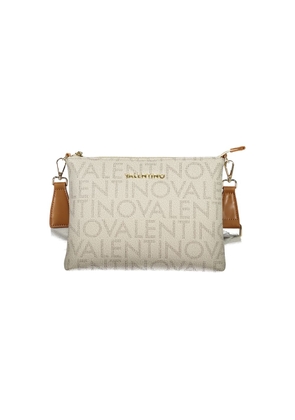Mario Valentino Beige Polyethylene Handbag