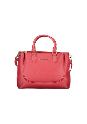 Mario Valentino Red Polyethylene Handbag