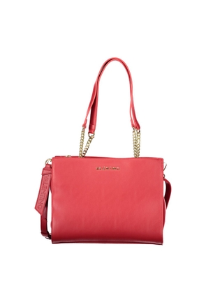 Mario Valentino Red Polyethylene Handbag