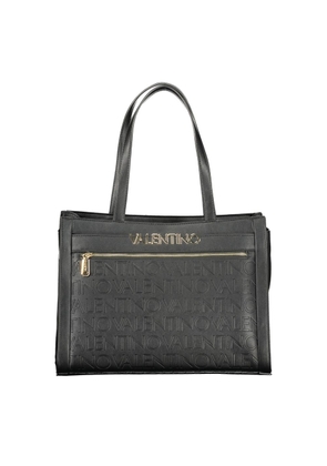 Mario Valentino Black Polyethylene Handbag