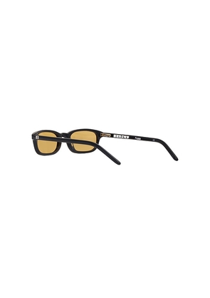 BRU Eyewear Flossie Sunglasses in Black.