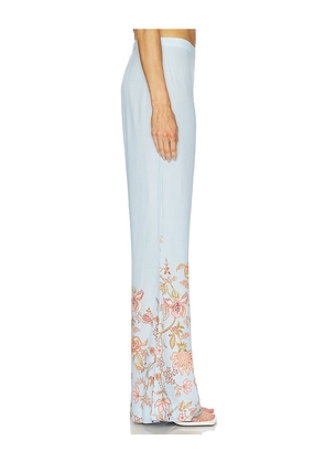 HEMANT AND NANDITA Wide Leg Pants in Baby Blue. Size M. Also in L, S, XL, XS, XXS.