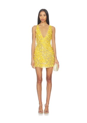 Cult Gaia Sapphira Dress in Yellow. Size M. Also in L, S.
