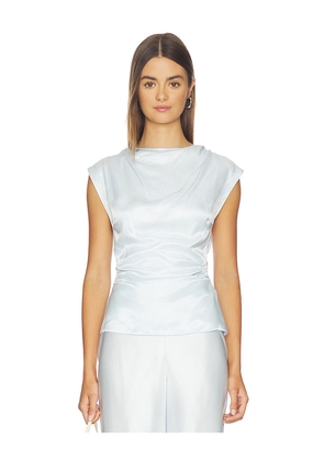 Auteur Studio AUTEUR Mika Top in Baby Blue. Size L. Also in M, S, XS.