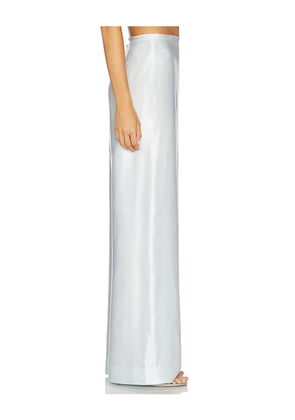 Auteur Studio AUTEUR Rhiannon Bias Pant in Baby Blue. Size L. Also in S, XS.
