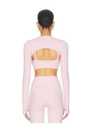 Astoria Shrug in Blush. Size M. Also in S, XS, L, XL.