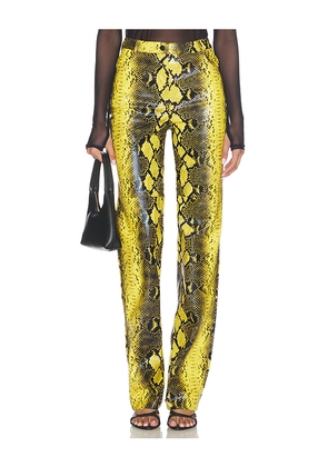 CULTNAKED Killa Pant in Yellow. Size L. Also in M, S, XL, XS, XXS.