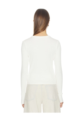 Citizens of Humanity Kari Long Cardigan in Ivory. Size L. Also in XS, S, M, XL.