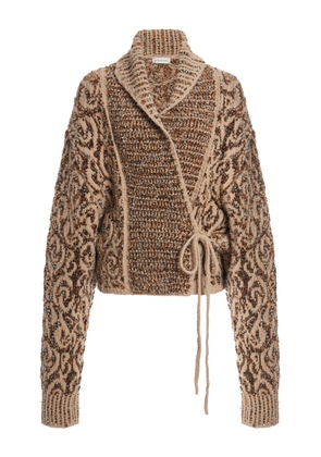 Dries Van Noten Tekla Patterned Cardigan - Moda Operandi