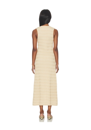DEVON WINDSOR Garcelle Robe in Metallic Gold. Size L. Also in M, S, XL.
