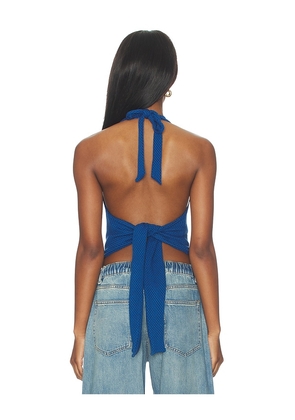 Boys Lie Sporting Blues Halter Top in Navy. Size L. Also in XS, S, M, XL.