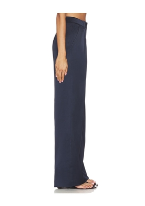 ANINE BING Trent Trouser in Navy. Size 30. Also in 32.