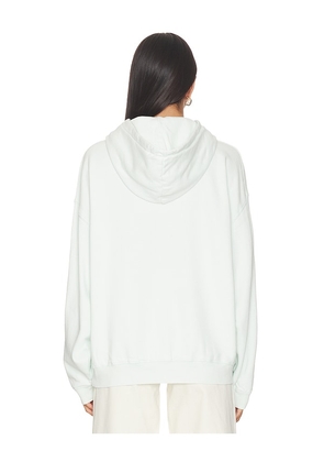 ANINE BING Harvey Hoodie in Mint. Size L. Also in XXS, XS, S, M, XL.