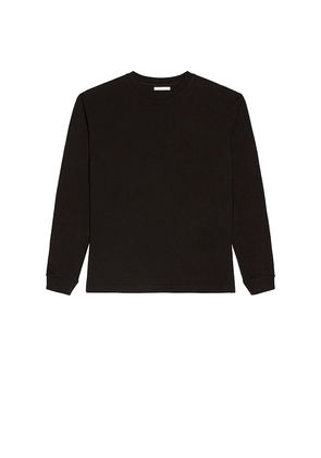 JOHN ELLIOTT Long Sleeve University Tee in Black. Size L. Also in M.