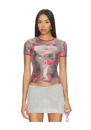 Diesel Unkyel Top in Grey,Red. Size L. Also in M, S, XL, XS.