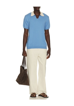 Edmmond Studios Dinners Polo in Blue. Size L. Also in M, S.