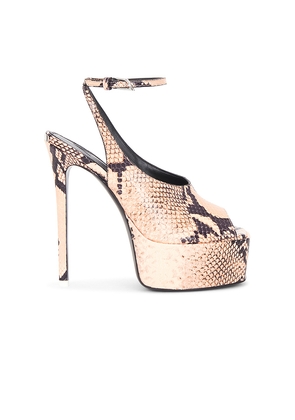 THE ATTICO Ornella 140 Sandal in Rose. Size 36. Also in 39, 39.5, 40.