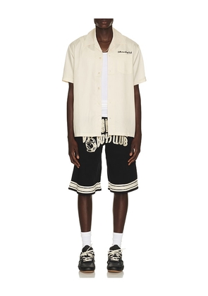 Billionaire Boys Club Anti Matter Shirt in Cream. Size L. Also in S, M.