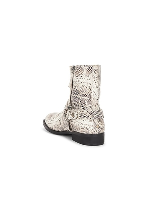Duke + Dexter Harley Biker Boot in Brown. Size 10. Also in 12, 13, 9.