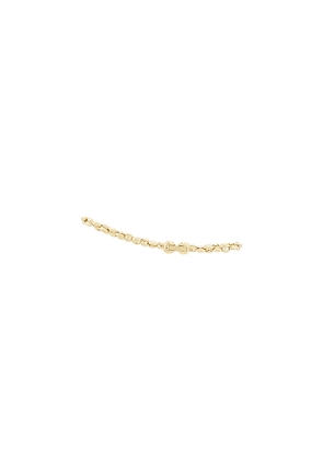 Jenny Bird Dhani Anklet in Metallic Gold.