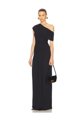 Helsa The Apolla Jersey Dress in Black. Size XS. Also in S.