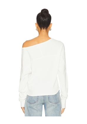 Free People x We The Free Jess Long Sleeve In Clean Ivory in Ivory. Size L. Also in XS.