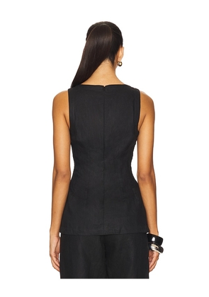 FAITHFULL Melia Top in Black. Size S. Also in XS.