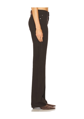 GRLFRND Graham Low Rise Straight Twisted Seam in Brown. Size 24. Also in 28, 29, 30, 31, 32.