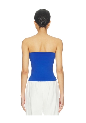 Free People The Carrie Tube Top in Blue. Size L/XL. Also in XS/S, M/L.