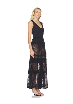 Free People Sweet Saloon Sleeveless Maxi Dress in Black. Size L. Also in XS, S, M.