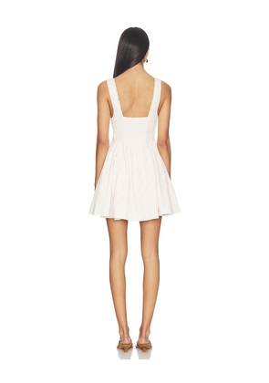 Free People Can't Help It Mini Dress in Ivory. Size L. Also in M, XL.