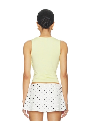 Geel x REVOLVE Jameson Top in Yellow. Size L. Also in S, XS, M, XL.