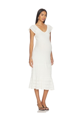 HATCH The Celia Dress in White. Size L. Also in M.