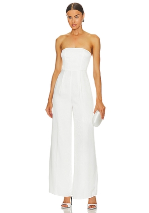 Lovers and Friends Cambri Jumpsuit in Ivory. Size S. Also in XS.
