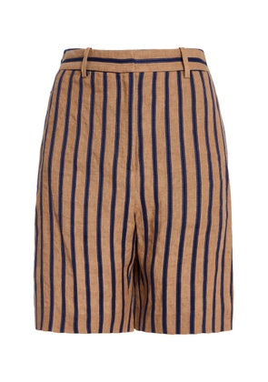 Mel Usine Helene Linen Shorts - Moda Operandi