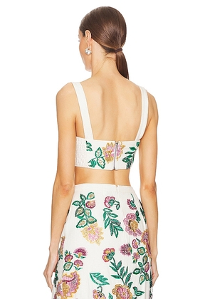 MISA Los Angeles Driss Top in Ivory. Size XS. Also in XL.
