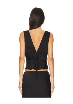 NIA Celia Top in Black. Size M. Also in L, XL.