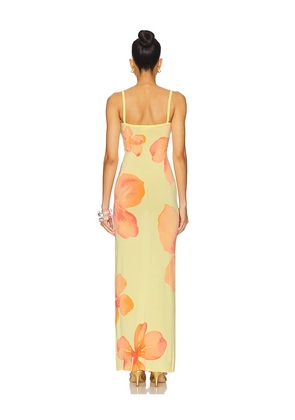 Lovers and Friends Abi Maxi Dress in Yellow. Size XL. Also in XS, S, M.