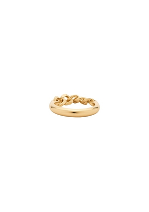 Lili Claspe Harper Ring in Metallic Gold. Size 6. Also in 5, 7, 8.