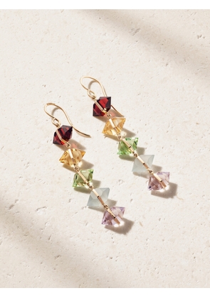 Melissa Joy Manning - 14-karat Gold Multi-stone Earrings - One size